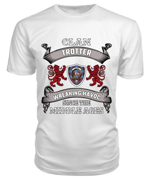 Trotter Family Tartan - 2D T-shirt For Discount - Image 3
