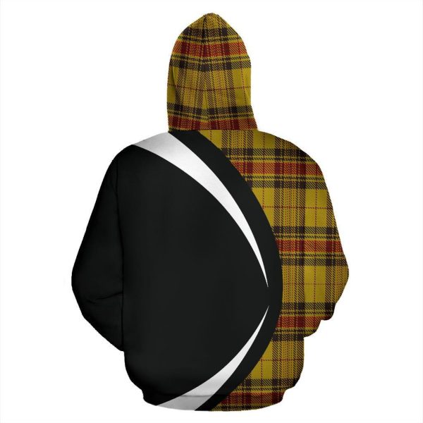 Morgan Of Wales Tartan Crest Zipper Hoodie - Circle Style Cheap - Image 3
