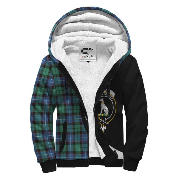 Hunter Ancient Tartan Crest Sherpa Hoodie - Circle Style For Discount