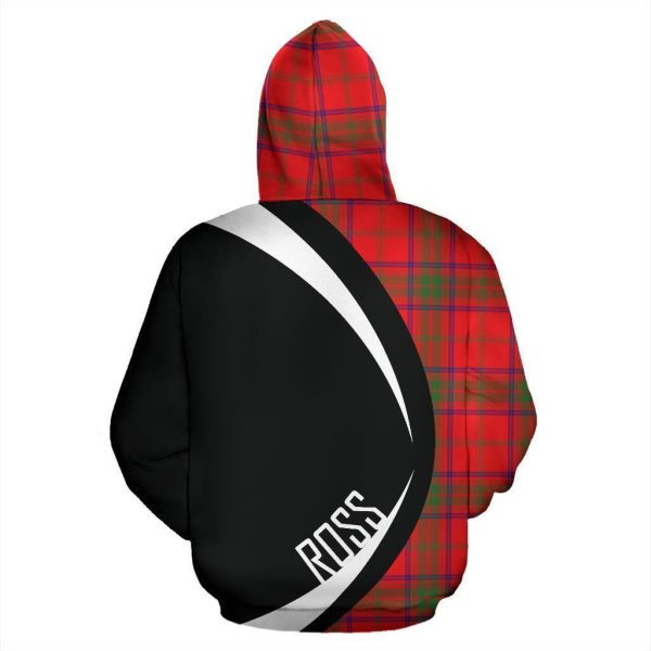 Ross Modern Tartan Crest Zipper Hoodie - Circle Style Online Hot Sale - Image 3