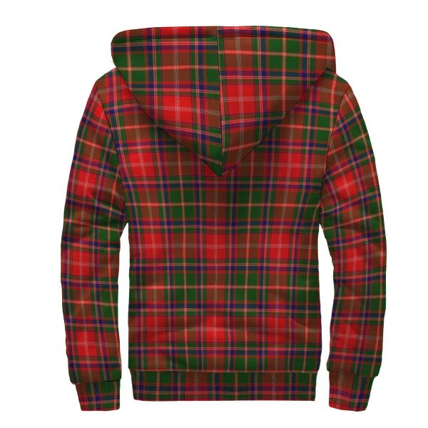 Somerville Modern Tartan Crest Sherpa Hoodie Sale - Image 2