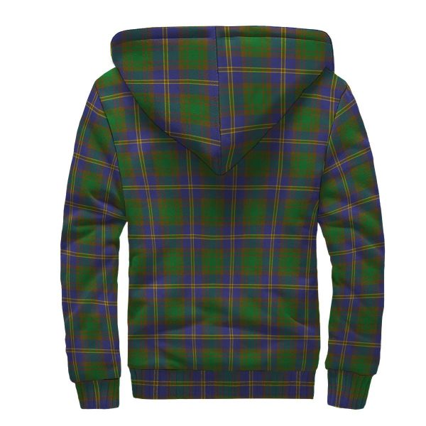 Strange of Balkaskie Tartan Crest Sherpa Hoodie on Sale - Image 2
