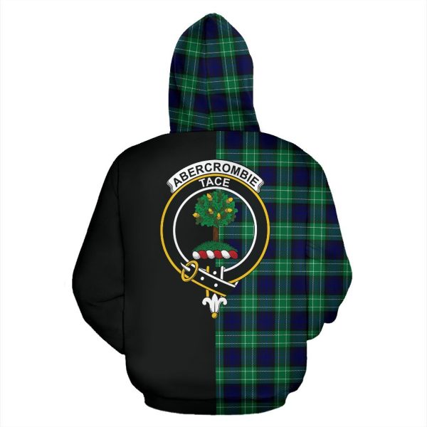 Abercrombie Tartan Crest Zipper Hoodie - Half Of Me Style Discount - Image 3