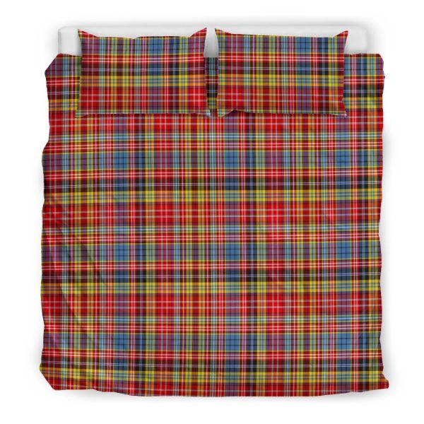 Drummond of Strathallan Tartan Bedding Set For Discount