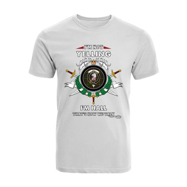 Hall Tartan Crest T-shirt - I m not yelling style For Cheap - Image 3