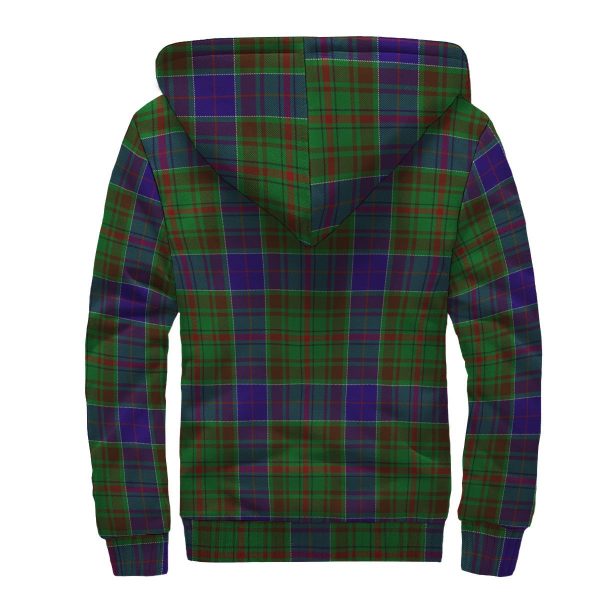 Adam Tartan Crest Sherpa Hoodie Sale - Image 2