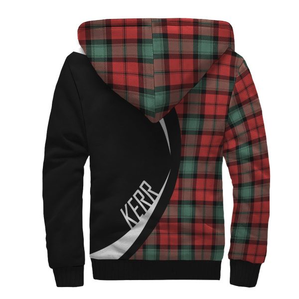 Kerr Ancient Tartan Crest Sherpa Hoodie - Circle Style Cheap - Image 2