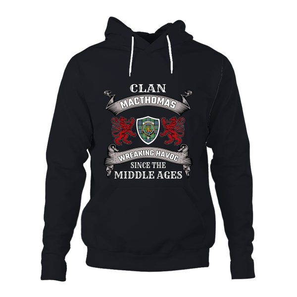 MacThomas Family Tartan - 2D Unisex Hoodie For Discount - Image 4