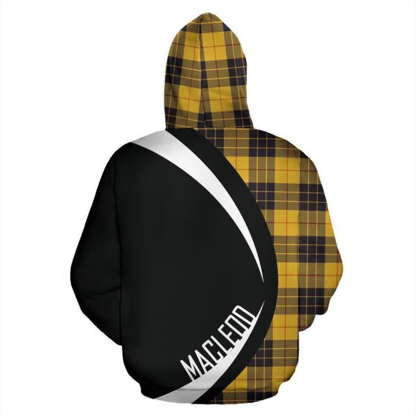 MacLeod of Lewis Ancient Tartan Crest Hoodie - Circle Style Cheap - Image 3