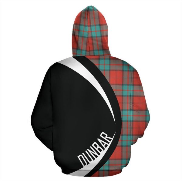 Dunbar Ancient Tartan Crest Hoodie - Circle Style Hot on Sale - Image 3