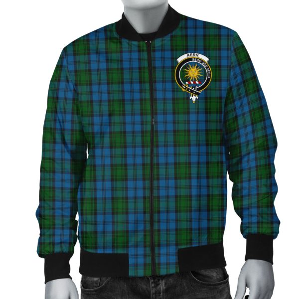 Kerr Hunting Tartan Crest Bomber Jacket Supply - Image 2