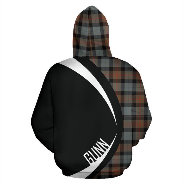 Gunn Weathered Tartan Crest Hoodie - Circle Style Supply - Image 3
