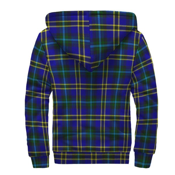 Weir Modern Tartan Crest Sherpa Hoodie Online now - Image 2