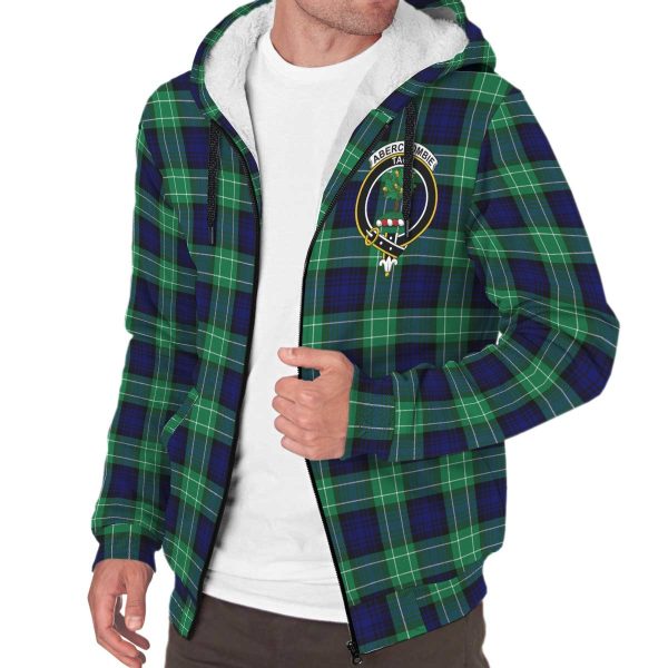 Abercrombie Tartan Crest Sherpa Hoodie Online Hot Sale - Image 3
