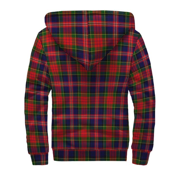 MacPherson Modern Tartan Crest Sherpa Hoodie Discount - Image 2