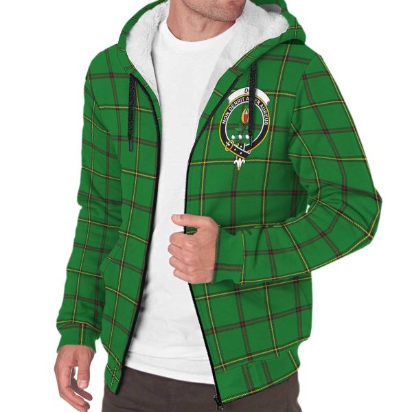 Don (Tribe-of-Mar) Tartan Crest Sherpa Hoodie Online Sale - Image 3