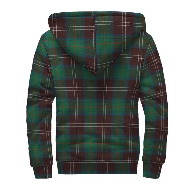 Chisholm Hunting Ancient Tartan Crest Sherpa Hoodie Cheap - Image 2