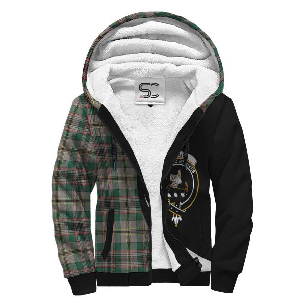 Craig Ancient Tartan Crest Sherpa Hoodie - Circle Style For Cheap
