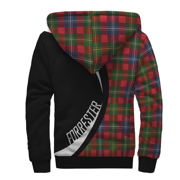 Forrester Tartan Crest Sherpa Hoodie - Circle Style For Cheap - Image 2