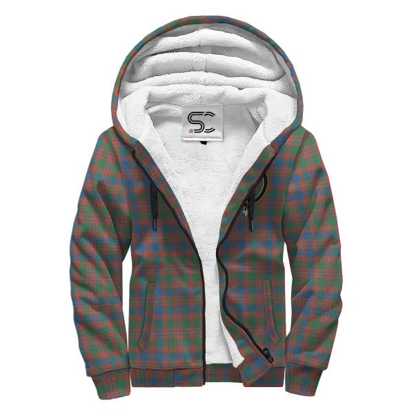 MacIntyre Ancient Tartan Crest Sherpa Hoodie Online Sale