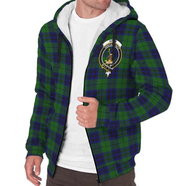 Keith Modern Tartan Crest Sherpa Hoodie For Discount - Image 3