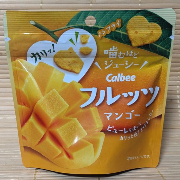 Calbee Heart Shaped Fruit Chips - Mango on Sale