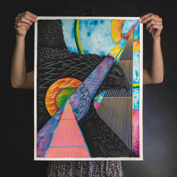 Thomas Hooper  Corvus Galacticus  Giclee Print Supply
