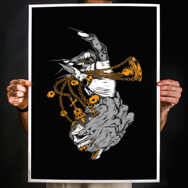 Andrew Gomez IV  Court Order  Giclee Print Fashion
