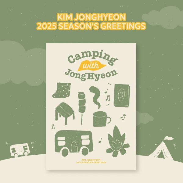 KIM JONGHYEON - 2025 SEASON S GREETINGS [Camping with Jonghyeon] For Sale